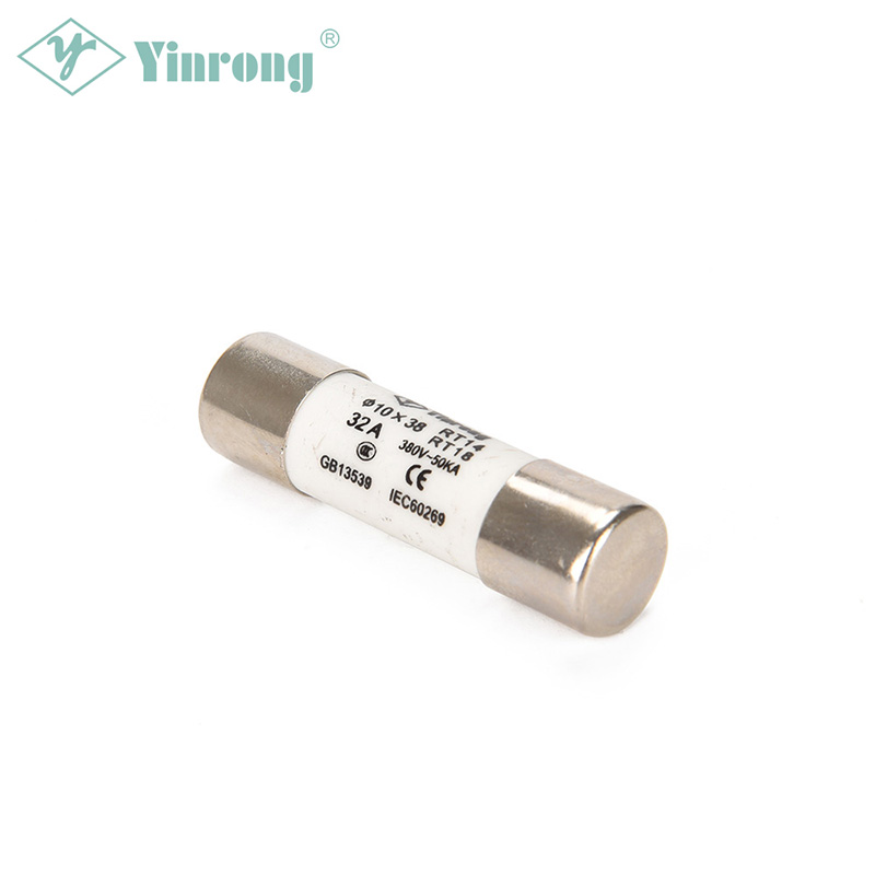 500VAC 32A 10×38mm גלילי HRC Fuse Link